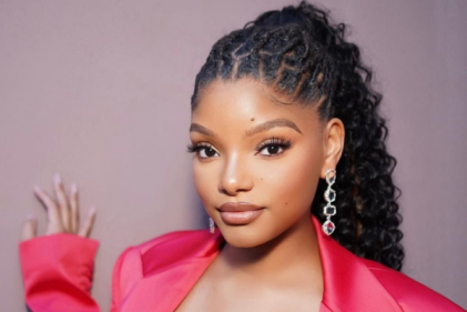Fans react as Halle Bailey reveals first family photos with her baby son Halo